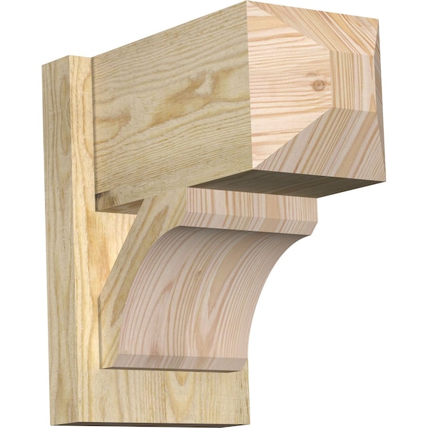 Ekena Millwork Legacy Craftsman Rough Sawn Outlooker, Douglas Fir, 8"W x 14"D x 14"H OUT08X14X14LEC04RDF - main